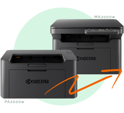 Equipos Kyocera PA2000w y MA2000w: eficiencia para su oficina en casa